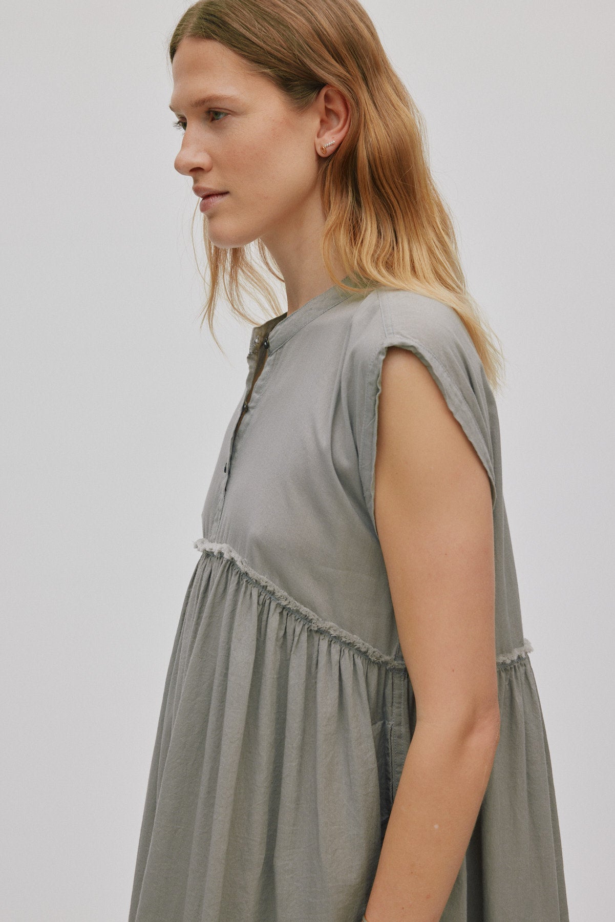 Devina - Cotton dress I Cement 7 - Rabens Saloner