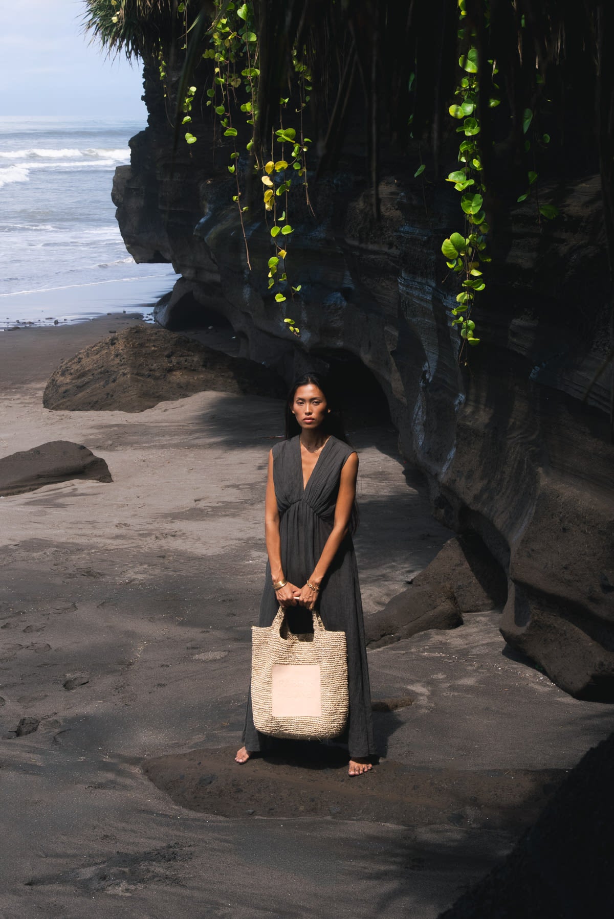 Kumi - PRE-ORDER I Raffia tote bag I Natural Natural O/S 1 - Rabens Saloner