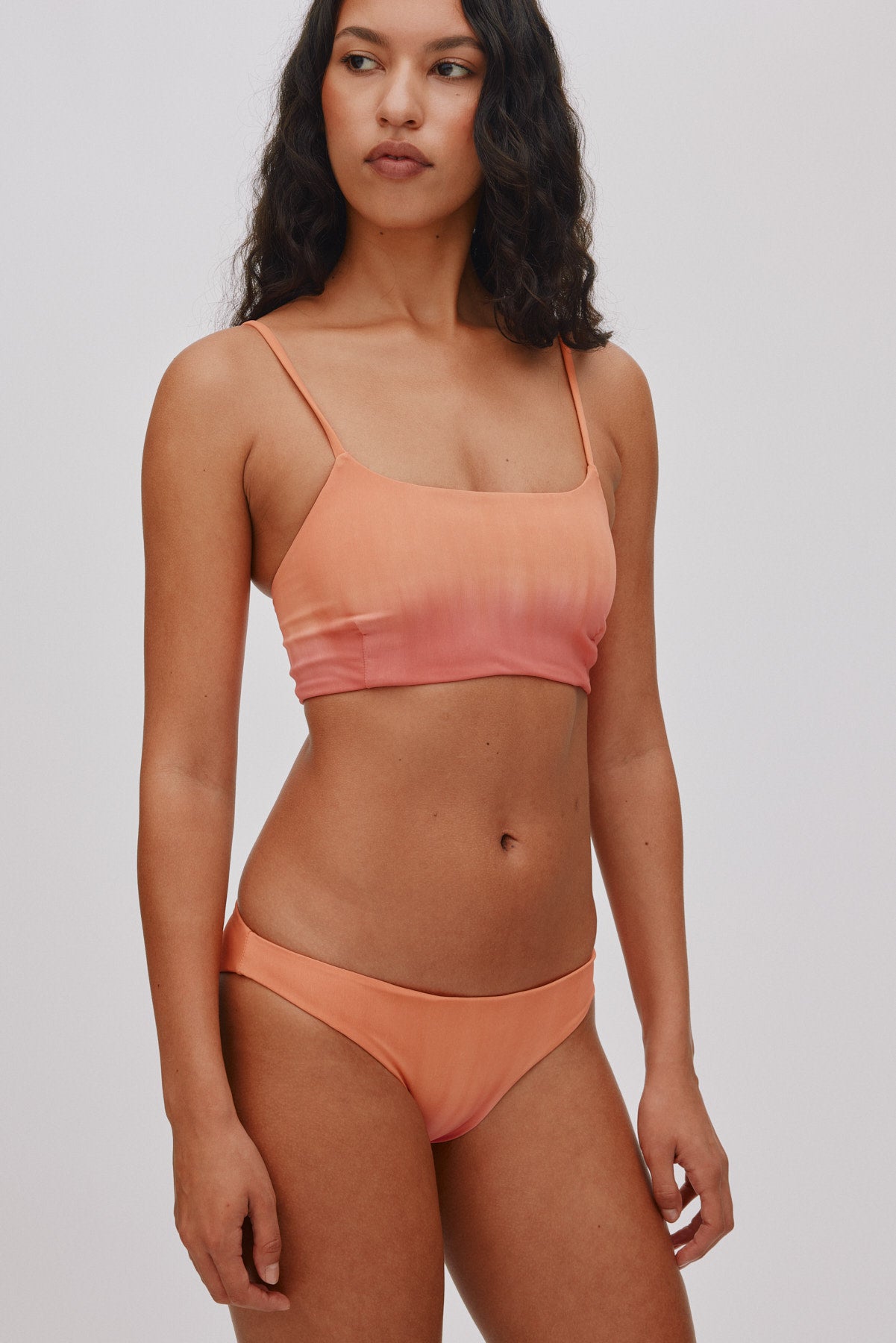 Rudy - Fusion bandeau string top I Citrus lilac 6 - Rabens Saloner