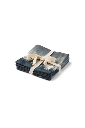 Tie-Dye Napkin - Rabens Apartment I Indigo combo Indigo combo Set of 4 1 - Rabens Saloner