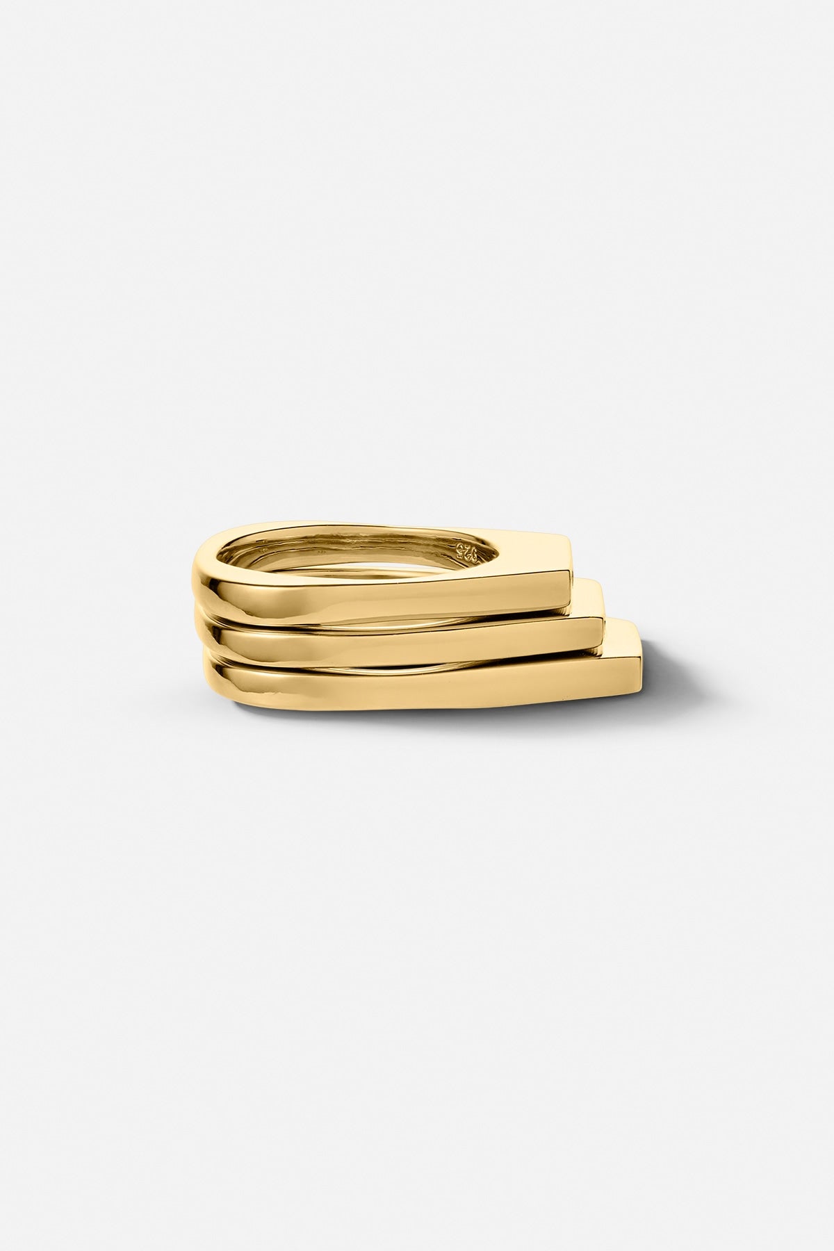 Diamond ring large - Rabens Momento I Gold w/ Champagne diamond 2 - Rabens Saloner