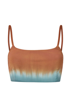 Rudy - Fusion bandeau string top I Cognac grey combo Cognac grey combo XS 1 - Rabens Saloner