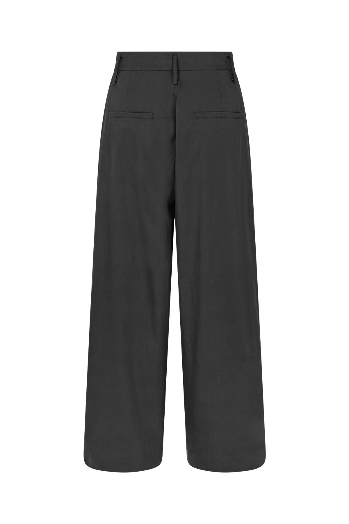 Enel - Papery parallel pants I Black 6 - Rabens Saloner