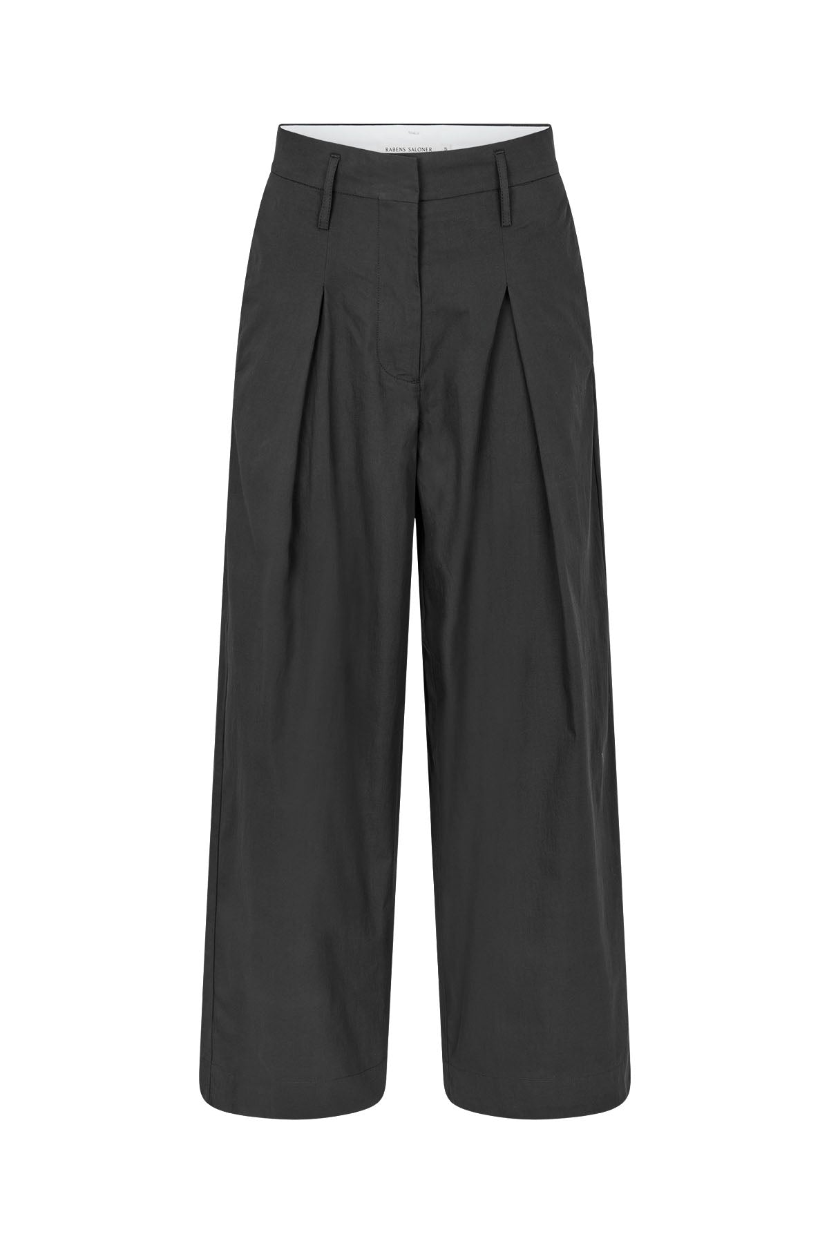 Enel - Papery parallel pants I Black 5 - Rabens Saloner